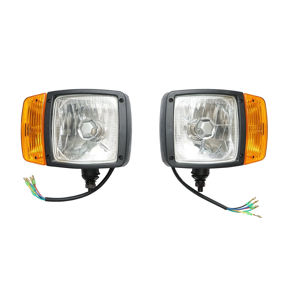 Set of headlamp type lamps with right and left signaling 12V HR-A-023 Breckner Germany